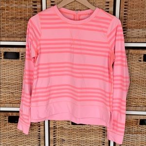 Lululemon coral rash guard swim shirt top 6